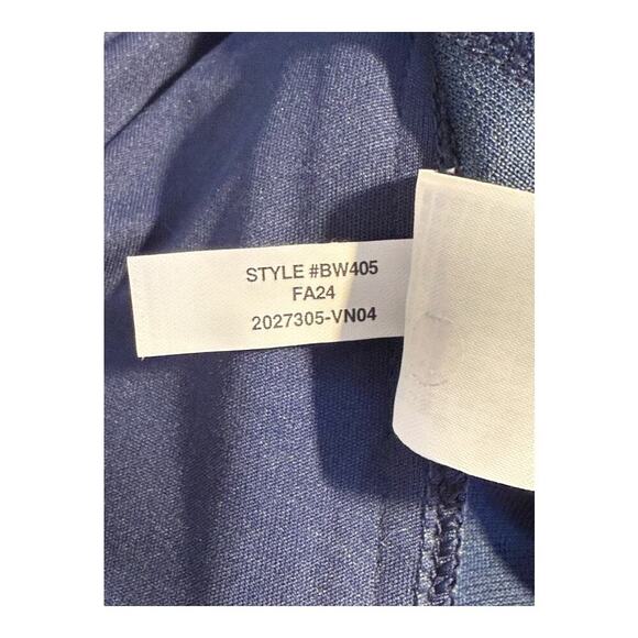 NWOT J. Crew Medium Heather Gravel Navy Performance half-zip pullover COOLMAX - Picture 8 of 8